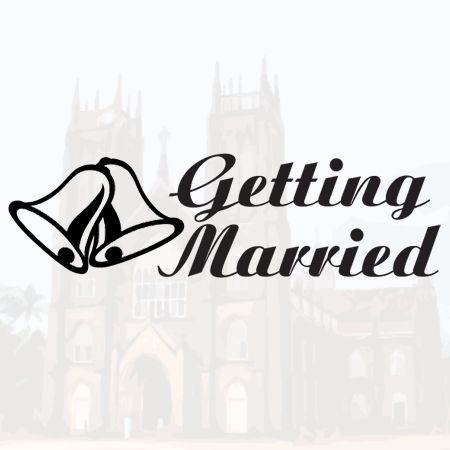 Getting Married Iron on Decal